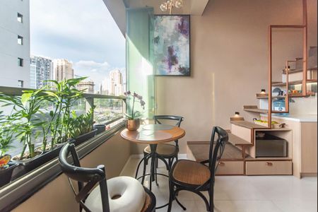Studio à venda com 34m², 1 quarto e sem vagaSala - Varanda