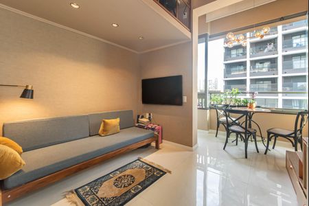 Studio à venda com 34m², 1 quarto e sem vagaSala