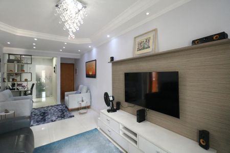Sala de apartamento à venda com 3 quartos, 98m² em Santa Maria, São Caetano do Sul