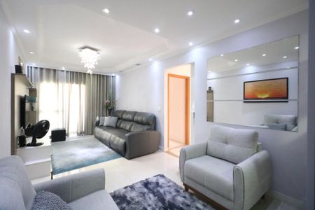 Sala de apartamento à venda com 3 quartos, 98m² em Santa Maria, São Caetano do Sul