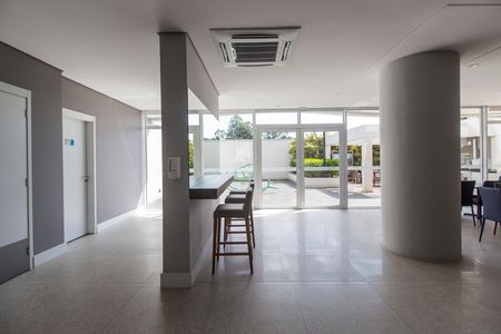 Apartamento à venda com 70m², 1 quarto e 2 vagasHall social