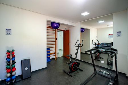 Studio à venda com 37m², 1 quarto e sem vaga Studio à venda com 37m², 1 quarto e sem vagaÁrea comum - Academia