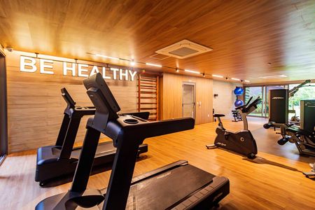 Studio para alugar com 22m², 1 quarto e sem vaga Studio para alugar com 22m², 1 quarto e sem vagaÁrea comum - Academia