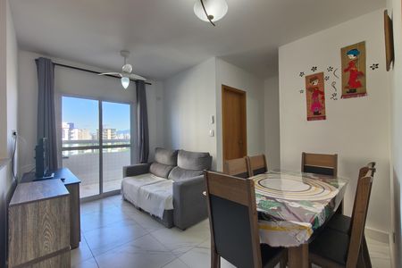 Sala de apartamento para alugar com 1 quarto, 45m² em Guilhermina, Praia Grande