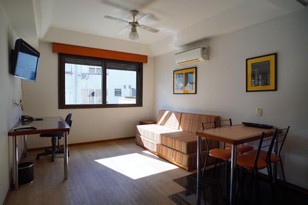 Sala _ de apartamento para alugar com 1 quarto, 36m² em Centro Histórico, Porto Alegre