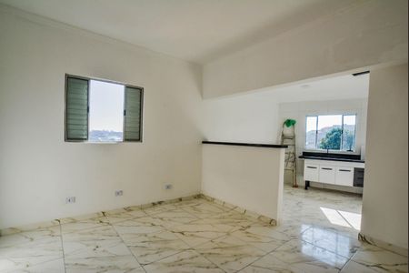 Sala de casa para alugar com 2 quartos, 65m² em Jardim Irene, Santo André
