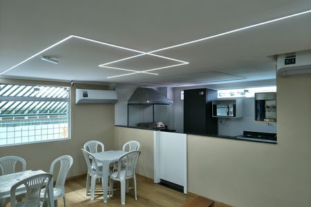 Apartamento para alugar com 124m², 3 quartos e 1 vagaÁrea comum - Salão de festas