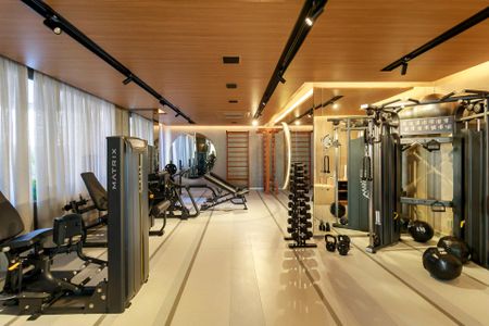 Apartamento à venda com 92m², 2 quartos e 2 vagas Apartamento à venda com 92m², 2 quartos e 2 vagasAcademia