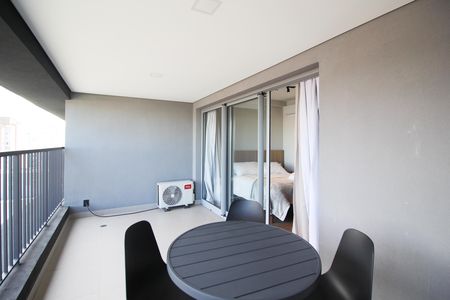 Varanda de apartamento para alugar com 1 quarto, 33m² em Vila Olímpia, São Paulo