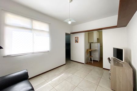 Sala de apartamento para alugar com 1 quarto, 50m² em Funcionários, Belo Horizonte