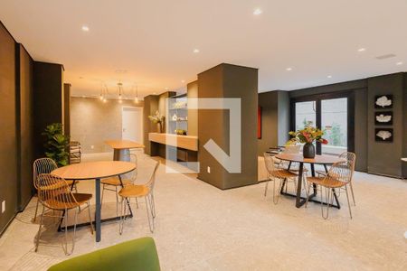 Studio para alugar com 27m², 1 quarto e sem vagaSalão de Festas