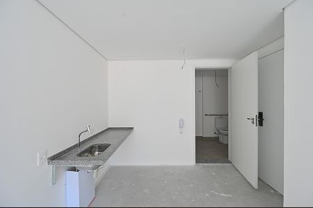 Studio à venda com 38m², 1 quarto e sem vagaCozinha
