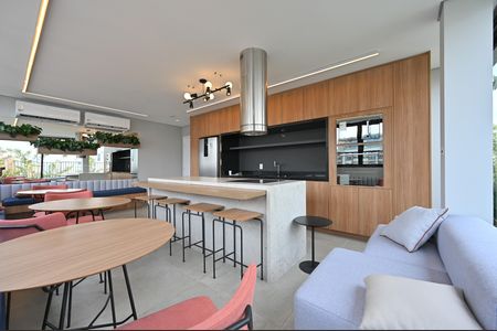 Studio à venda com 38m², 1 quarto e sem vagaSalão de Festas