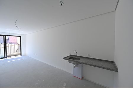 Studio à venda com 38m², 1 quarto e sem vagaCozinha