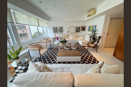 Sala de apartamento à venda com 5 quartos, 315m² em Leblon, Rio de Janeiro