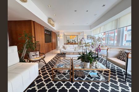 Sala de apartamento à venda com 5 quartos, 315m² em Leblon, Rio de Janeiro