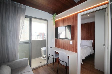 Apartamento para alugar com 25m², 1 quarto e sem vaga Apartamento para alugar com 25m², 1 quarto e sem vagaAlameda dos Maracatins, 1424 - 701 bloco A