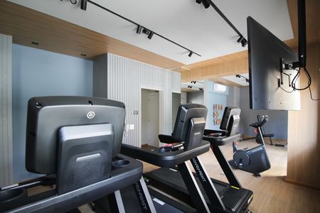 Apartamento para alugar com 25m², 1 quarto e sem vaga Apartamento para alugar com 25m², 1 quarto e sem vagaÁrea comum - Academia