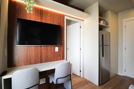 Apartamento para alugar com 25m², 1 quarto e sem vaga Apartamento para alugar com 25m², 1 quarto e sem vagaAlameda dos Maracatins, 1424 - 701 bloco A