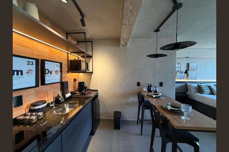 Studio à venda com 40m², 1 quarto e sem vaga