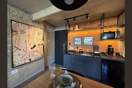 Studio à venda com 40m², 1 quarto e sem vaga