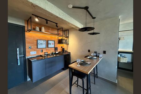 Studio à venda com 40m², 1 quarto e sem vaga