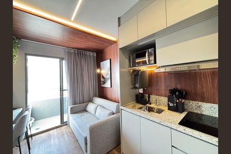 Apartamento para alugar com 25m², 1 quarto e sem vaga