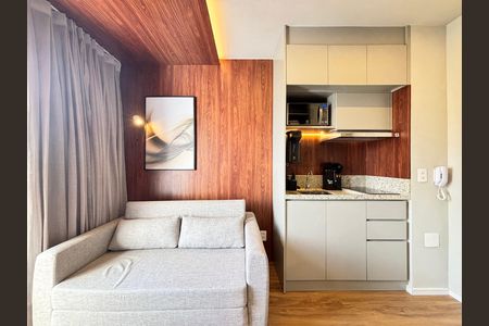 Apartamento para alugar com 25m², 1 quarto e sem vaga