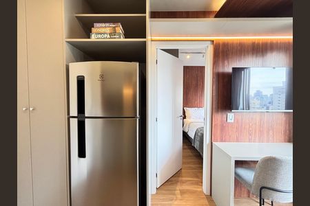 Apartamento para alugar com 25m², 1 quarto e sem vaga