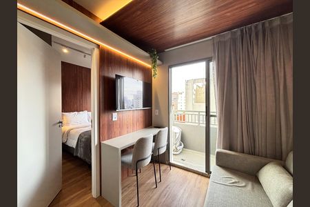 Apartamento para alugar com 25m², 1 quarto e sem vaga