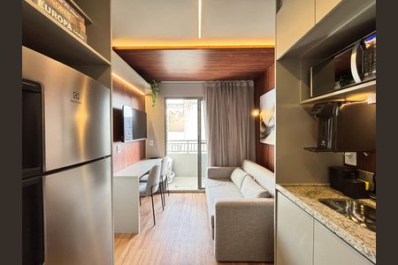Apartamento para alugar com 25m², 1 quarto e sem vaga