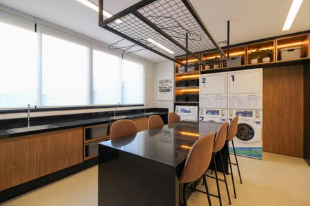 Studio para alugar com 24m², 1 quarto e sem vagaÁrea comum - Lavanderia