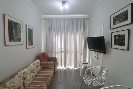 Apartamento para alugar com 58m², 1 quarto e 2 vagasSala