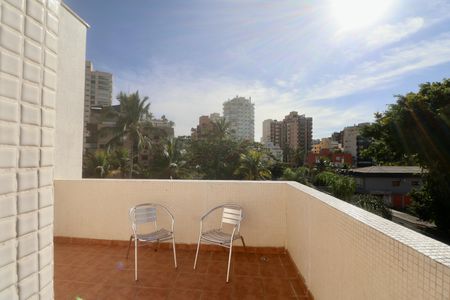 Varanda de apartamento para alugar com 1 quarto, 58m² em Balneario Cidade Atlantica, Guarujá