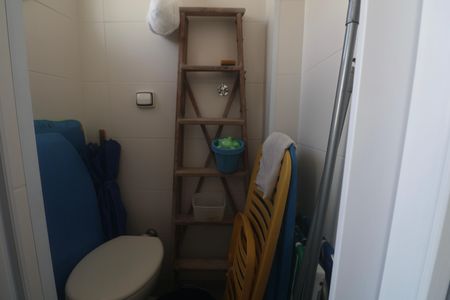 Apartamento para alugar com 58m², 1 quarto e 2 vagasBanheiro de serviço
