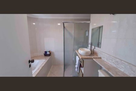 Banheiro da Suíte de apartamento à venda com 4 quartos, 148m² em Bela Vista, Osasco