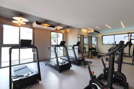 Studio para alugar com 25m², 1 quarto e sem vaga Studio para alugar com 25m², 1 quarto e sem vagaÁrea comum - Academia