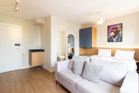 Kitnet/Studio de kitnet/studio para alugar com 1 quarto, 25m² em Pinheiros, São Paulo