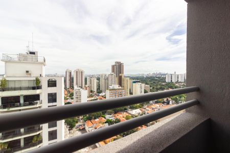 Vista/Varanda de kitnet/studio para alugar com 1 quarto, 25m² em Pinheiros, São Paulo