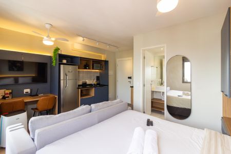 Kitnet/Studio de kitnet/studio para alugar com 1 quarto, 25m² em Pinheiros, São Paulo