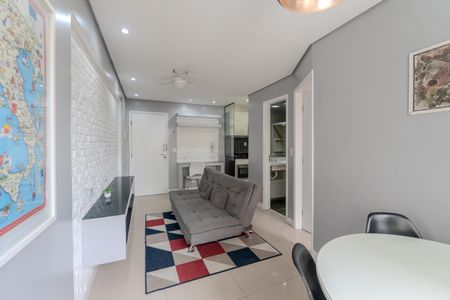 Sala de apartamento para alugar com 1 quarto, 45m² em Bela Vista, São Paulo
