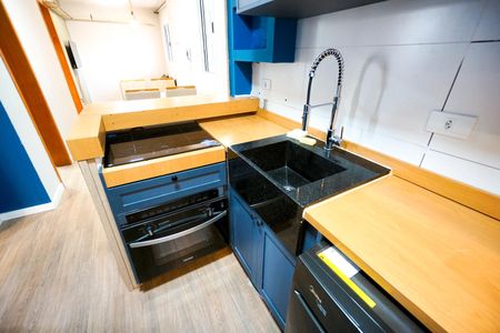 Apartamento para alugar com 44m², 2 quartos e 1 vaga Apartamento para alugar com 44m², 2 quartos e 1 vagaPia e cooktop