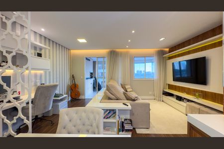Sala de apartamento para alugar com 1 quarto, 83m² em Chácara Santo Antônio (zona Sul), São Paulo