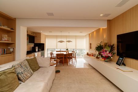 Sala de apartamento à venda com 3 quartos, 100m² em Jardim Leonor Mendes de Barros, São Paulo