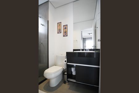 Studio para alugar com 28m², 1 quarto e sem vaga Studio para alugar com 28m², 1 quarto e sem vagaBanheiro