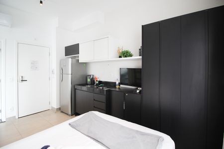 Studio para alugar com 28m², 1 quarto e sem vaga Studio para alugar com 28m², 1 quarto e sem vagaCozinha
