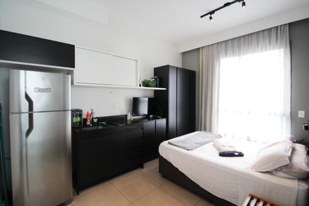 Studio para alugar com 28m², 1 quarto e sem vaga Studio para alugar com 28m², 1 quarto e sem vagaSuíte