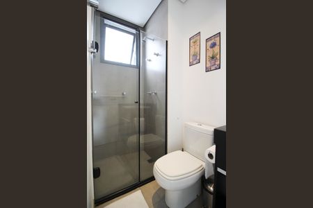 Studio para alugar com 28m², 1 quarto e sem vaga Studio para alugar com 28m², 1 quarto e sem vagaBanheiro