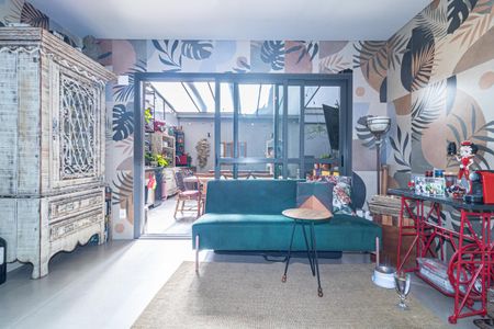 Sala de apartamento à venda com 1 quarto, 94m² em Moema, São Paulo