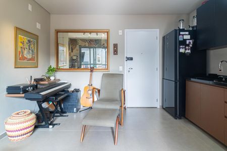 Sala de apartamento à venda com 1 quarto, 94m² em Moema, São Paulo